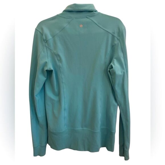 Lululemon Light Blue Zip-Up Jacket Woman’s Size L - Picture 2 of 6
